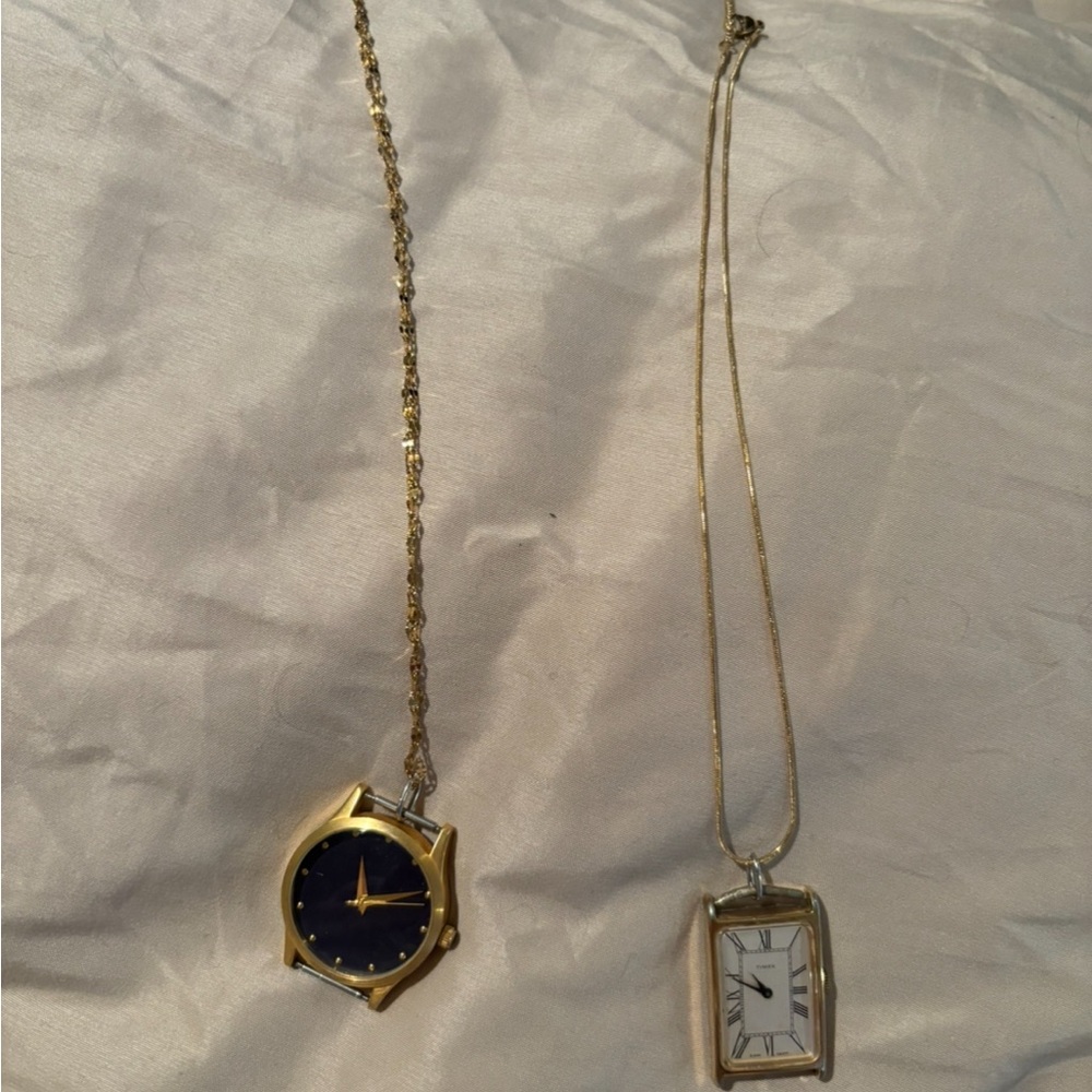 Vintage Watch Necklaces